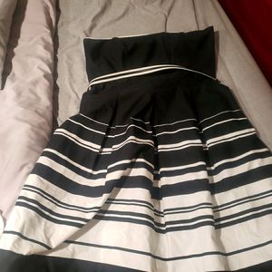 Belted white house black market dress